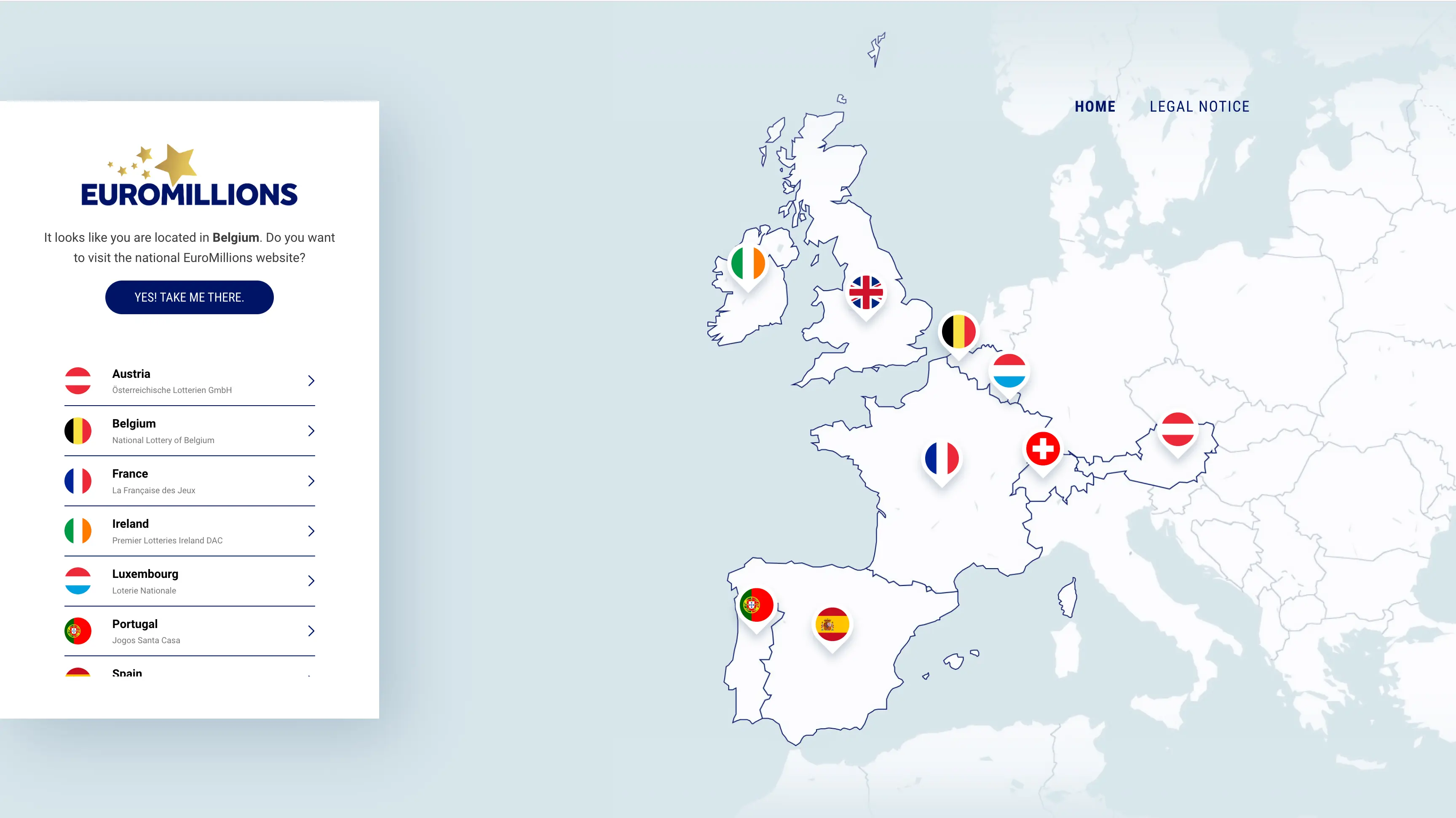 euromillions map